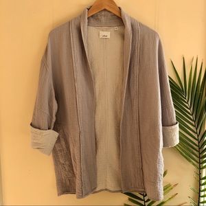 Wilfred Lenglen Jacket Kimono Open Front